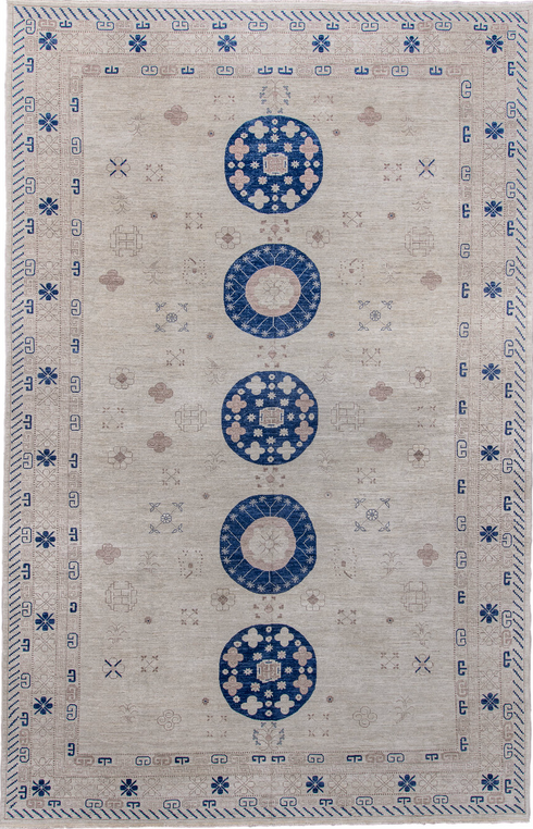 Vintage Khotan Area Rug (12' x 19')